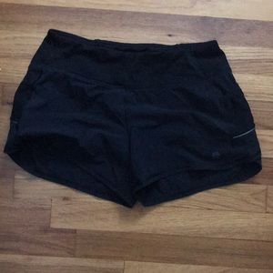 Black athleta shorts